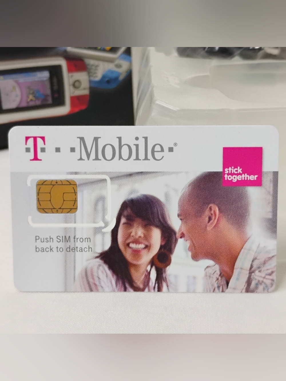 (NO PHONE) T-Mobile Sidekick iD PV150 Box Headphones Sim Card & Protective Case - Picture 10 of 16